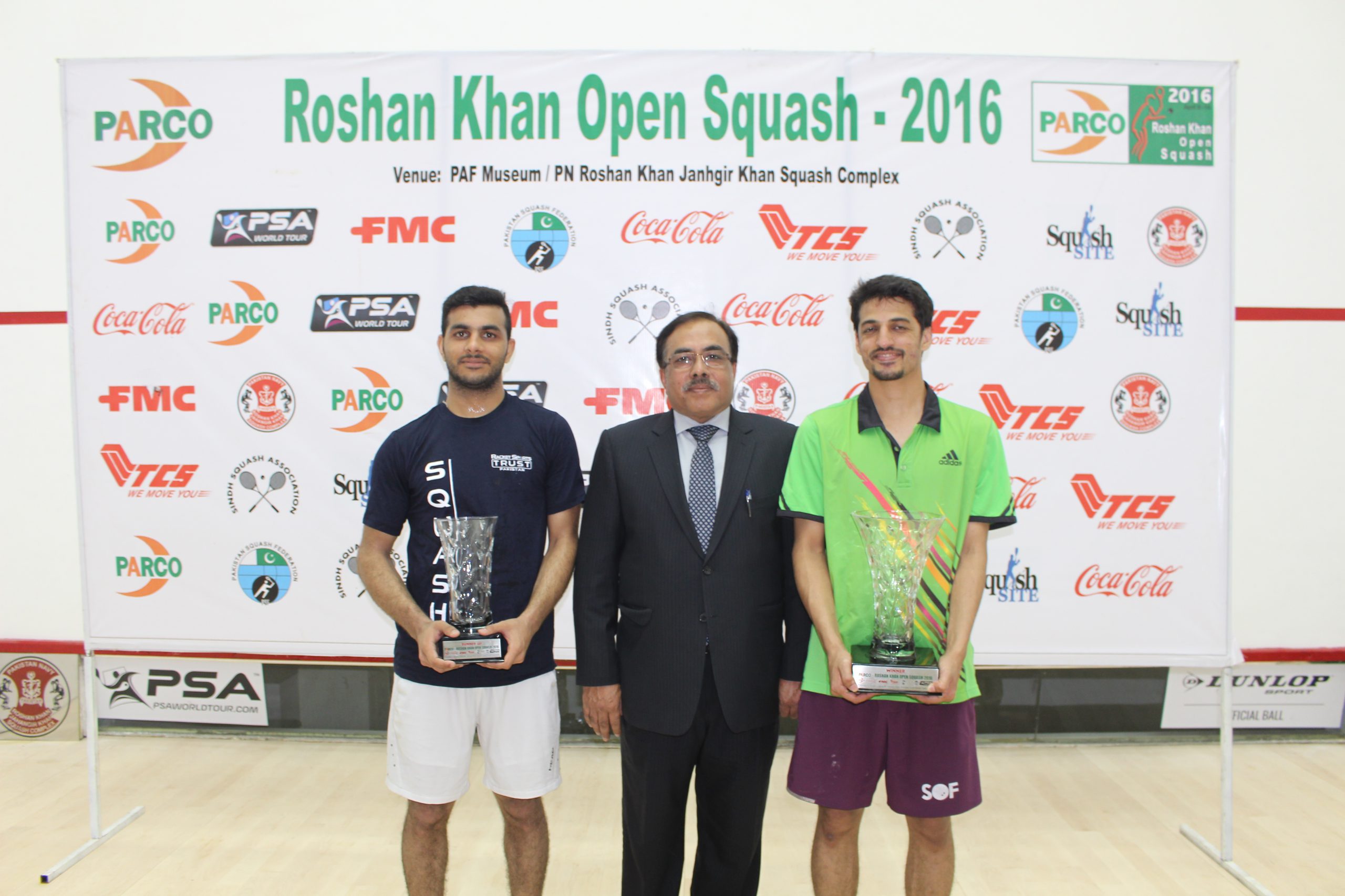 Zaman Lifts Roshan Khan Open Title - PSA Squash Tour