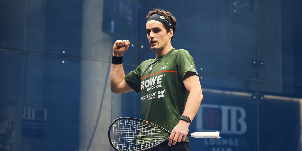 New Zealand’s Coll Tops Motor City Open Draw PSA Squash Tour