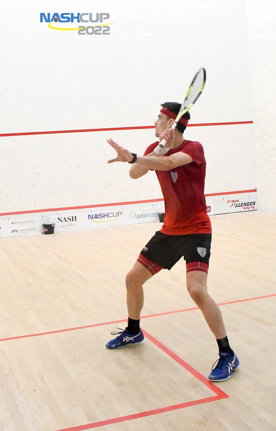 Curtis Malik in action in London