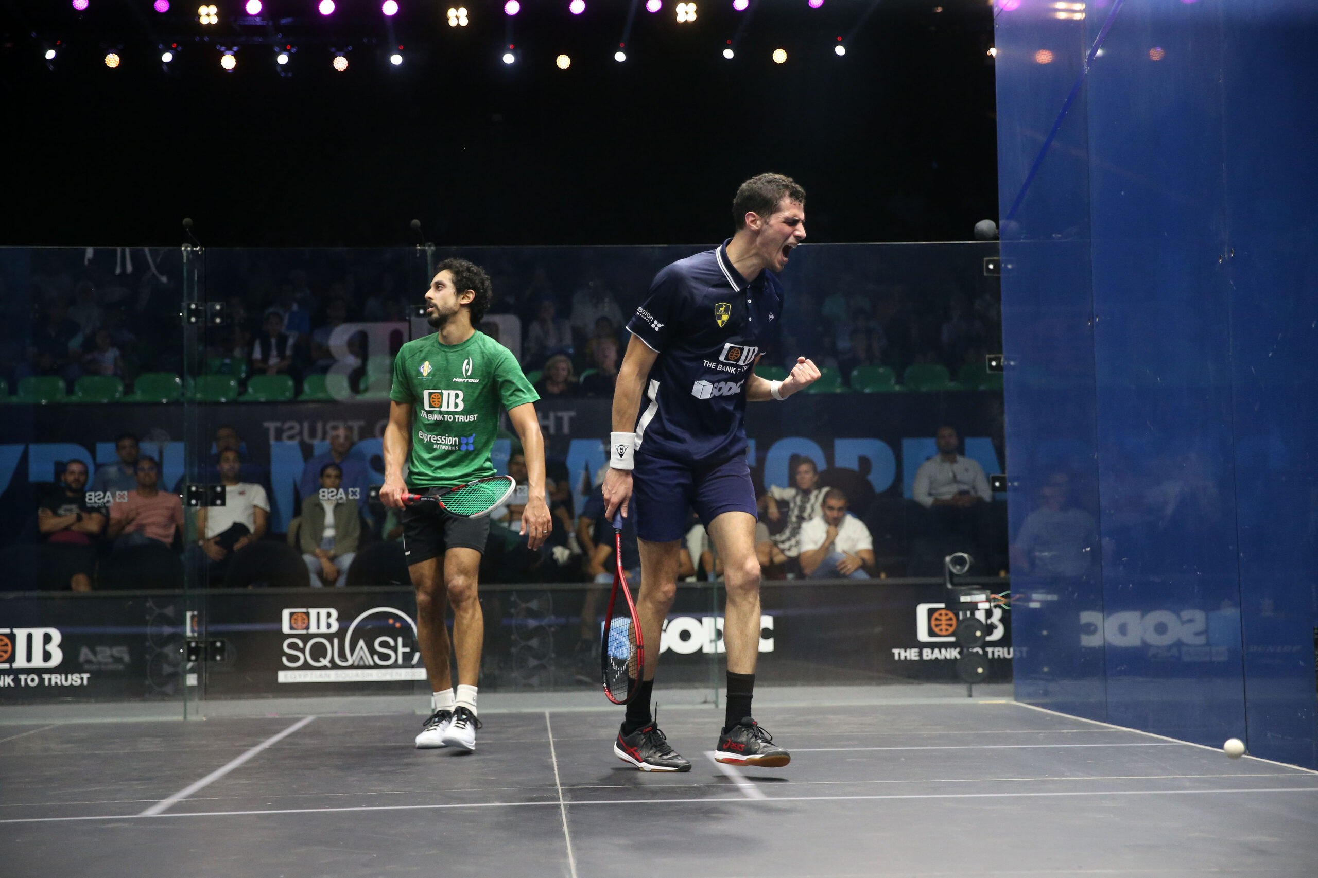 Defending Champion Farag Fights Back To Earn SemiFinal Berth PSA