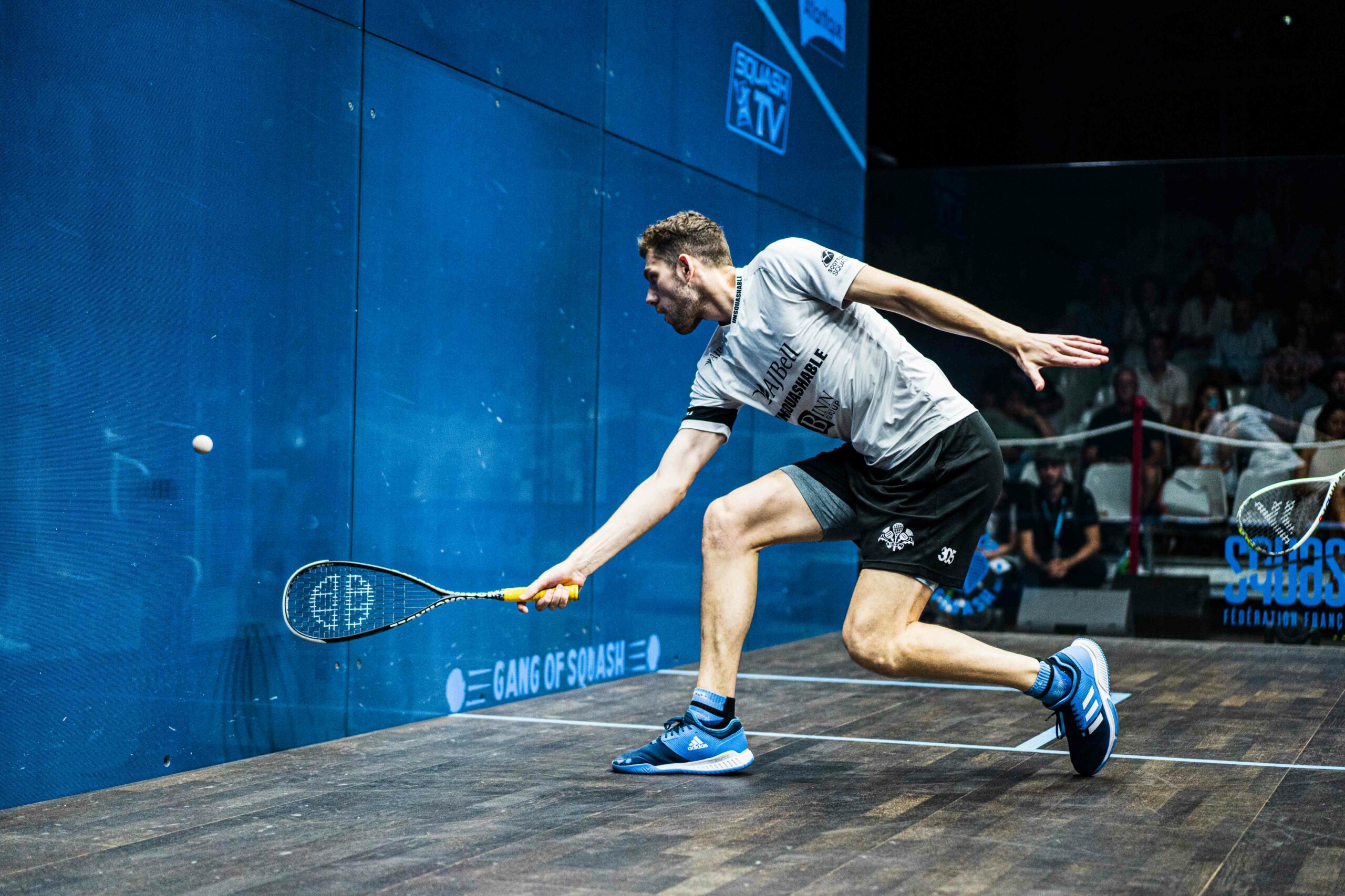 Rory Stewart in action at the Open de France de Nantes