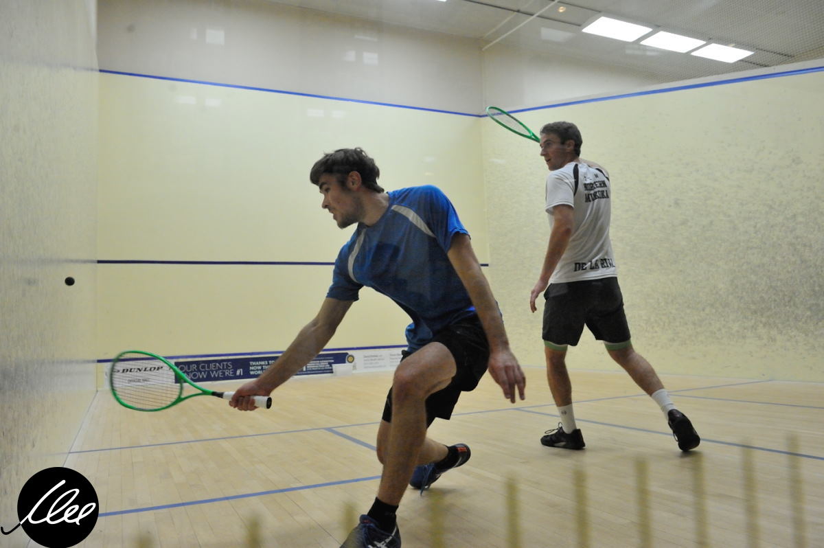 Tyson Schille in action against Charles De La Riva