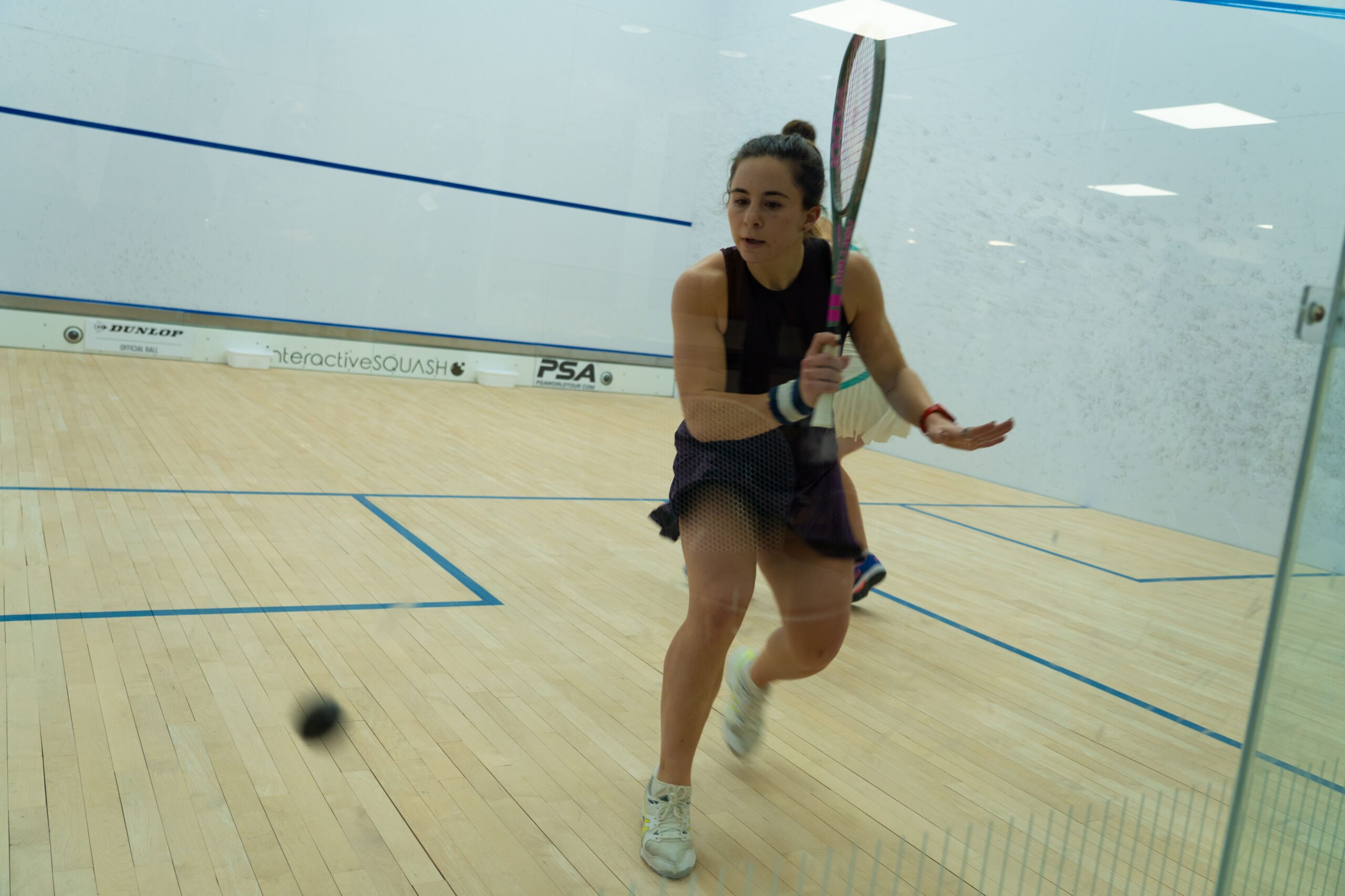 Clyne Scores Victory on Day One of Gaynor Cup PSA Squash Tour