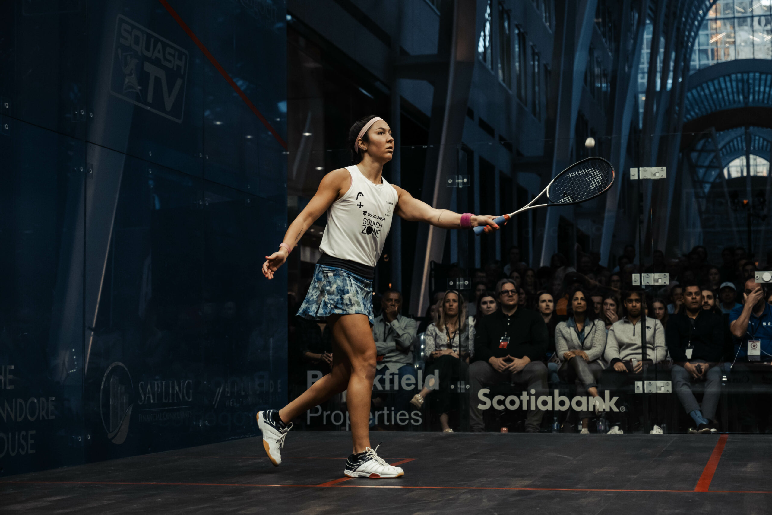 Breaking A. Sobhy Beats Sister Sabrina to Reach Canadian Women's Open