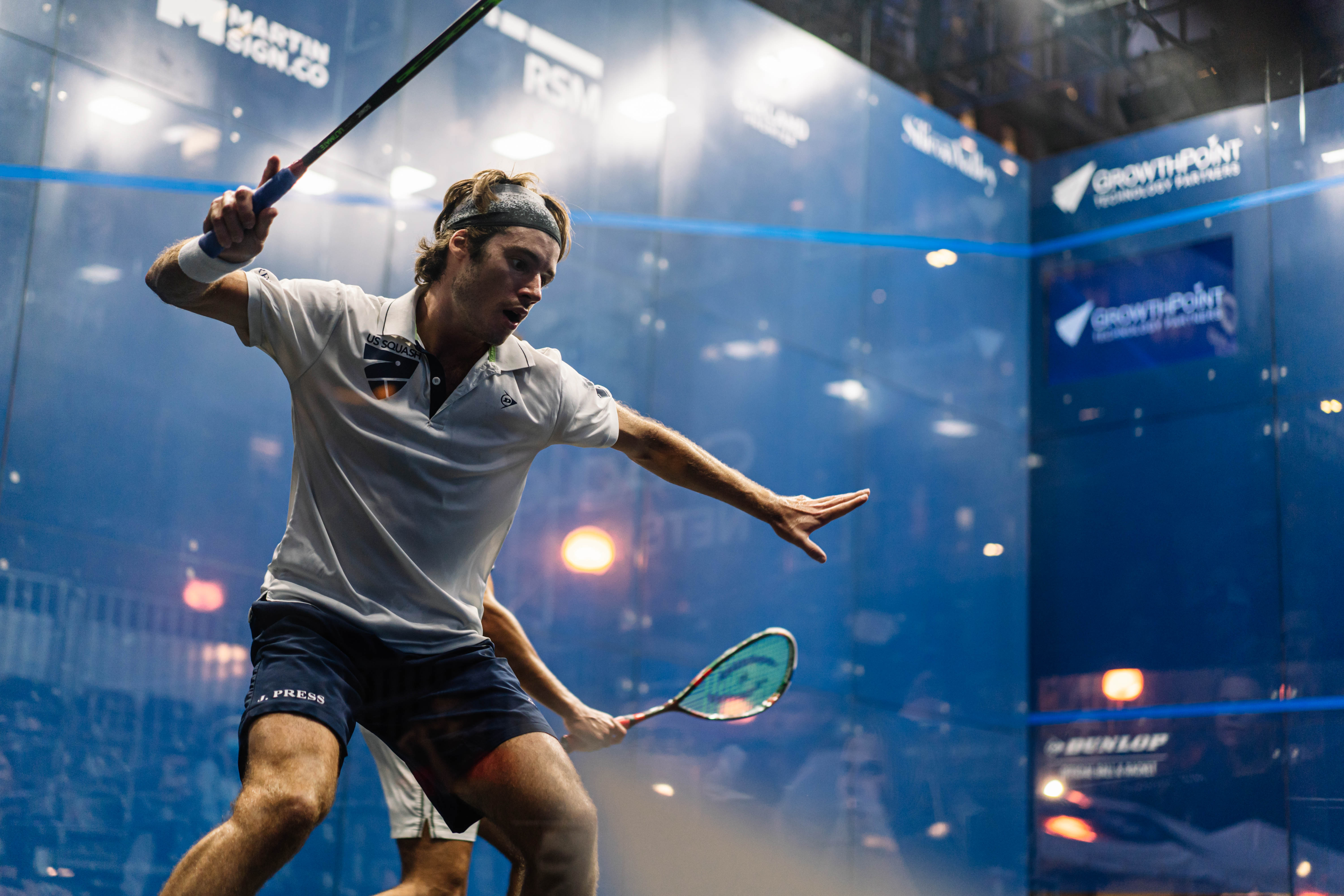 Spencer Lovejoy in action at the 2023 Oracle NetSuite Open