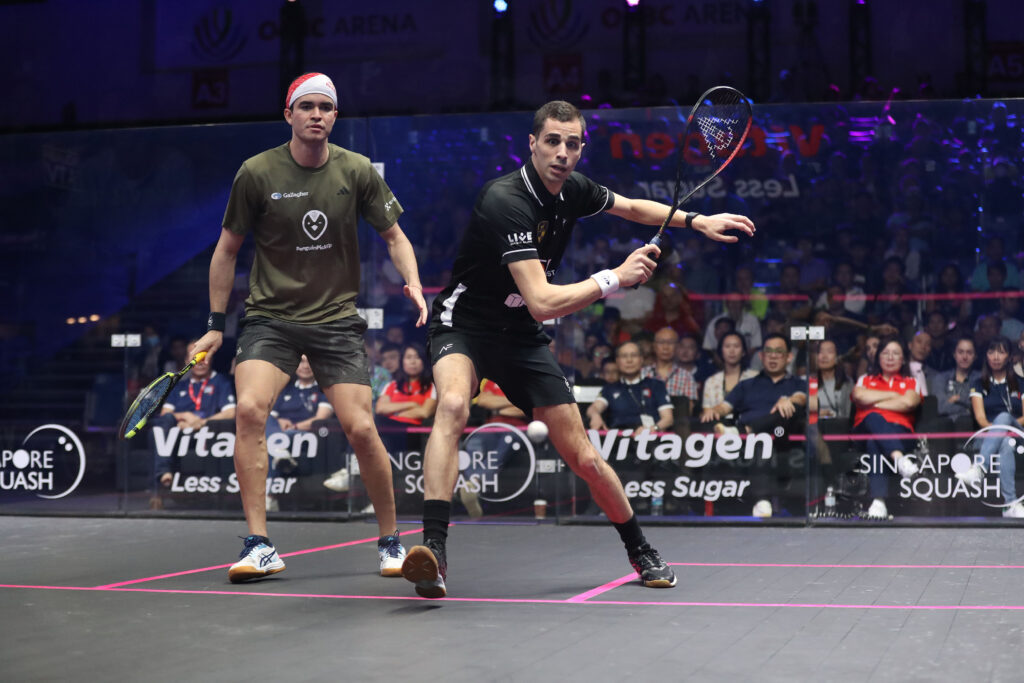 Ali Farag wins 2023 VITAGEN Singapore Squash Open after beating Elias